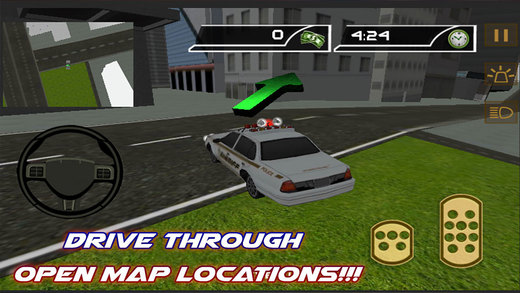 免費下載遊戲APP|Real police car chase simulator 3D app開箱文|APP開箱王