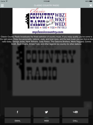 【免費音樂App】Classic Country Radio-APP點子