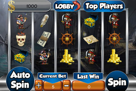 AAA Free Slots Casino Pirate 777 screenshot 2
