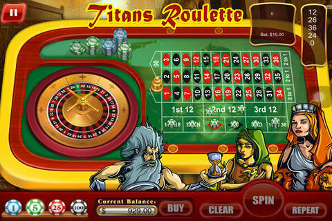Titan's Roulette - Play Real Casino Style - Multiplayer Machines Free screenshot 4