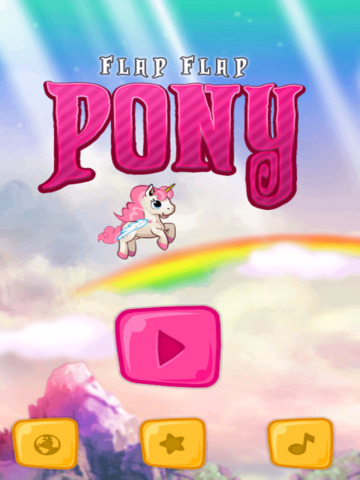 【免費遊戲App】Flapy Pony-APP點子