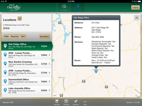 【免費財經App】Bank of Oak Ridge for iPad-APP點子