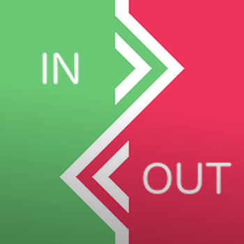 In&Out LOGO-APP點子