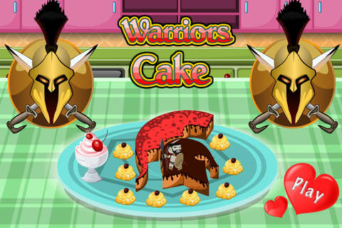 Cooking Game Warriors Cake screenshot 2