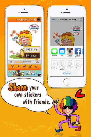 StickerBooth for iPhone screenshot 4