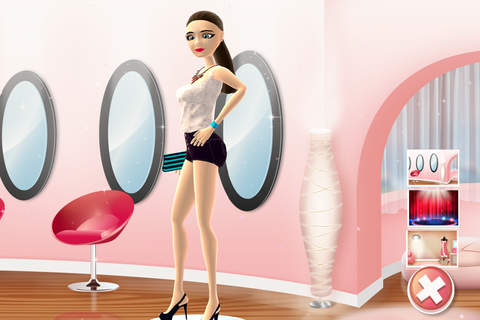 Fashion Show Dress Up Game: Models Makeup screenshot 4