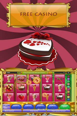 777 Valentine Slots Machines Games Free Casino: Crazy Tycoon Double Deal Fortune Spin screenshot 2