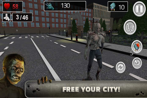Zombies Slayer Streets 3D screenshot 3