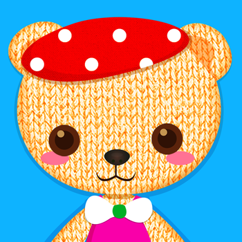 Tap My Talking Bear: Virtual Sim Doll Endless Makeover Salon Center - Kids Free Game LOGO-APP點子