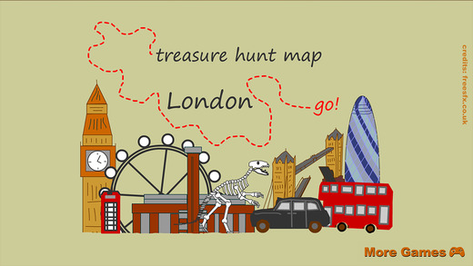 Treasure Hunt Map London Free