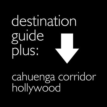 Hollywood - Los Angeles California - Cahuenga Corridor - Travel Guide Plus App by Wonderiffic® LOGO-APP點子