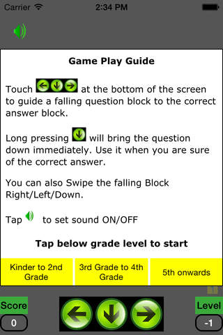 Fun Tetris : Quiz Blocks for growing minds screenshot 2