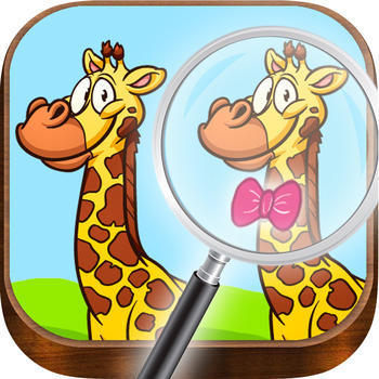 Find the difference: learning game animals LOGO-APP點子