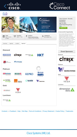 【免費生產應用App】Cisco Connect HK-APP點子