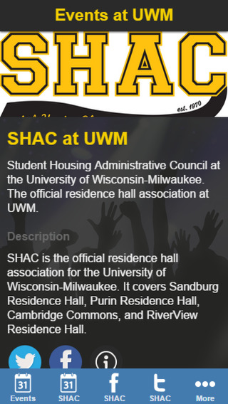 【免費娛樂App】Events at UWM-APP點子