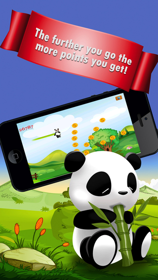 【免費遊戲App】Bouncy Fat Hungry Panda Jump-APP點子