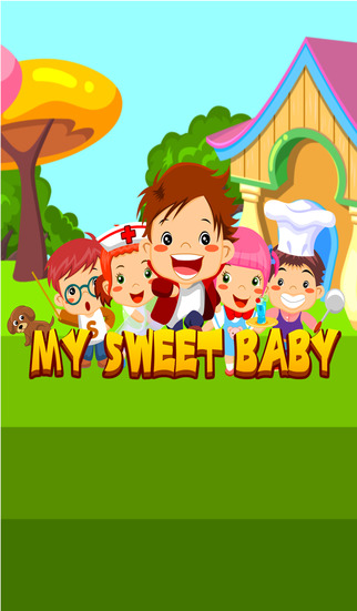 My Sweet Baby- baby Game iOS titel: My Sweet Baby – Take care of your own little baby