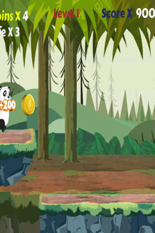 Panda Dash The Casual Jump and Run Game screenshot 2