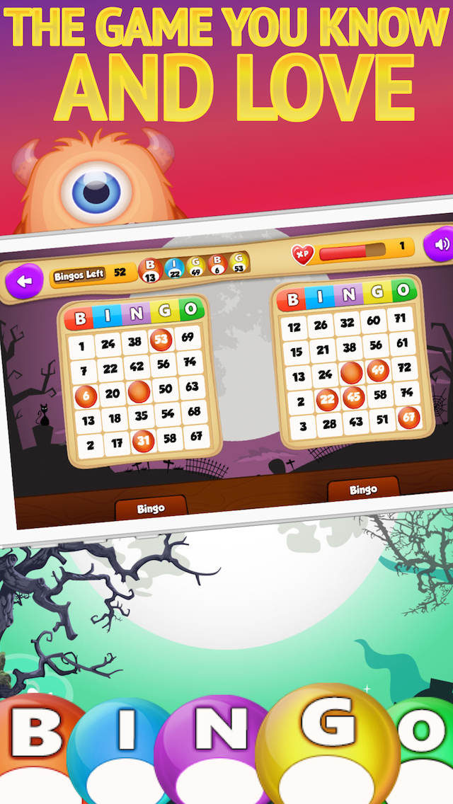 Bingo Monster Friend Bash - Lucky Multiball Card Game Madness‏