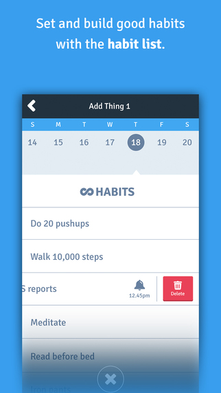 【免費生產應用App】Create Habits & Get Things Done with Do 3 Things-APP點子