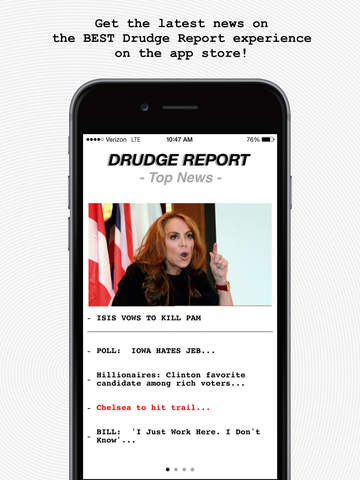 免費下載新聞APP|Reader for Drudge Report FREE - Top news and conservative headlines from around the world! app開箱文|APP開箱王