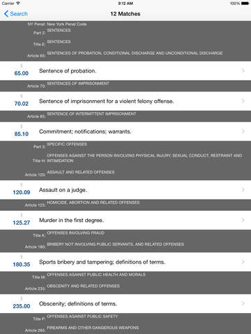 【免費書籍App】NY Penal Code (New York Law/Statutes)-APP點子