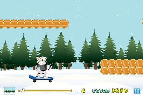 A White Lion Jungle Invasion PRO - Angry Chasing Tiny Tiger Games For Boys screenshot 2
