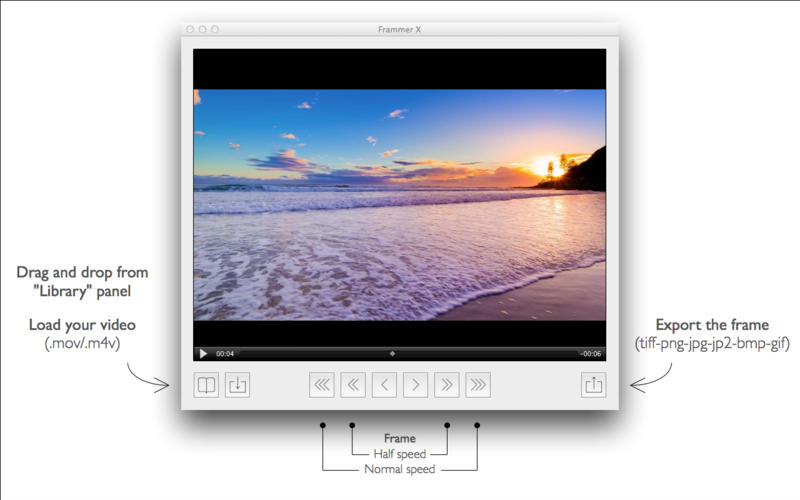 Frammer X - 导出视频每帧图片[OS X]丨反斗限免