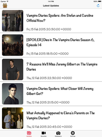 【免費娛樂App】GreatApp for The Vampire Diaries - Latest News, Videos & Wallpapers-APP點子