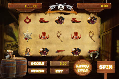Amazing Cowboy Casino - Wild West Slots Game screenshot 3