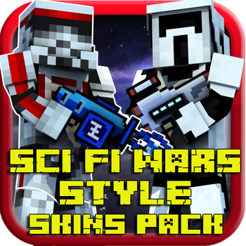 Sci-Fi Wars style skins 3D for Minecraft LOGO-APP點子