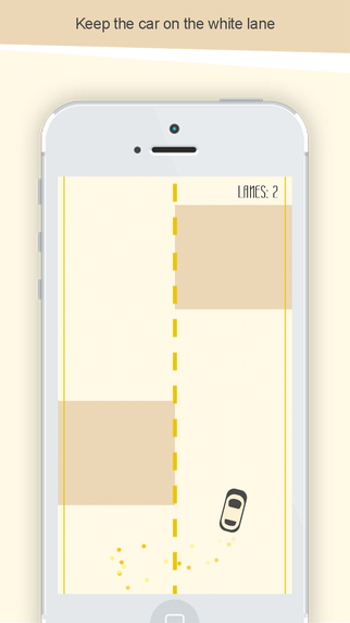 【免費遊戲App】Lanes - Keep the car on the white lane-APP點子