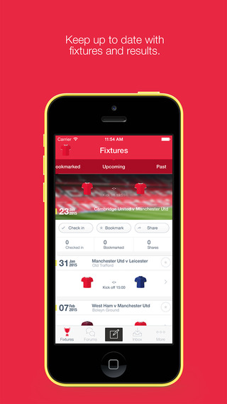 Fan App for Manchester United FC