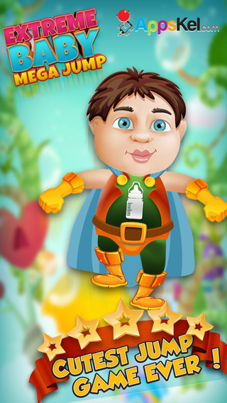 Extreme Baby Mega Jump Pro - The Most Addicting and Challenging Superhero Game