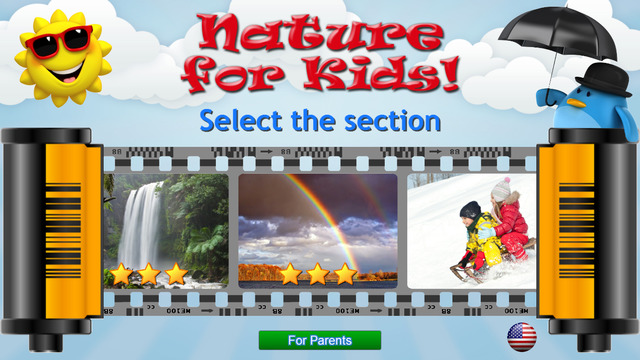 Kids learn about Nature - Flashcards for Toddlers