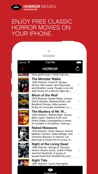 免費下載娛樂APP|Fizzlefilm Horror – Watch Classic Movies app開箱文|APP開箱王