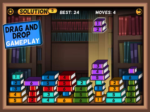 【免費遊戲App】Book Towers - Brain Teaser Math & Logic Tower Puzzle-APP點子