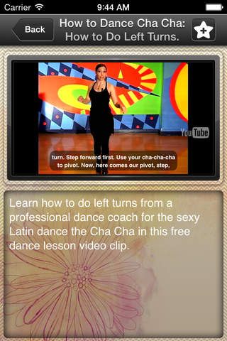 Latin dances: learning latin ballroom dance screenshot 3