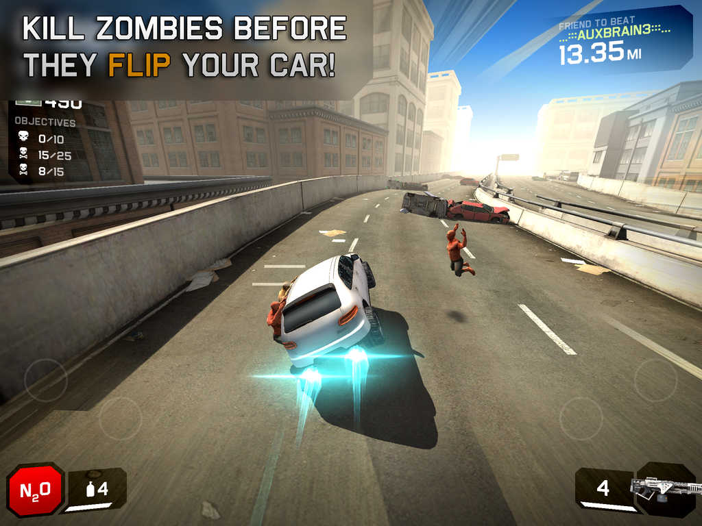 zombie highway 2 tap to turn