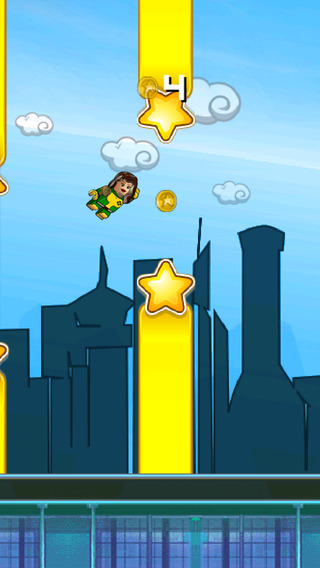 【免費遊戲App】The Flappy All-Star Heroes of Justice- An Adventure in Metropolis!-APP點子