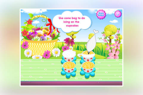Flower Basket Cupcake screenshot 4