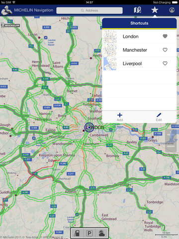【免費交通運輸App】MICHELIN Navigation Traffic, GPS, Road Warnings-APP點子