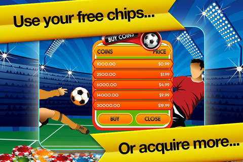 Dream Touch Soccer BlackJack: First Card Game Choice for League Stars screenshot 3