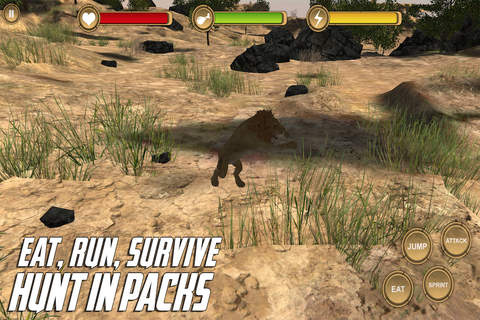 Lion Simulator - HD screenshot 2
