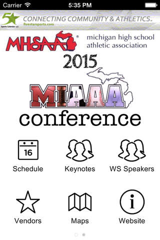 2015 MIAAA Conference screenshot 2