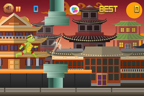 A Turtle Warrior Jump - Ninja Zombie on the Run for Glory Pro screenshot 4