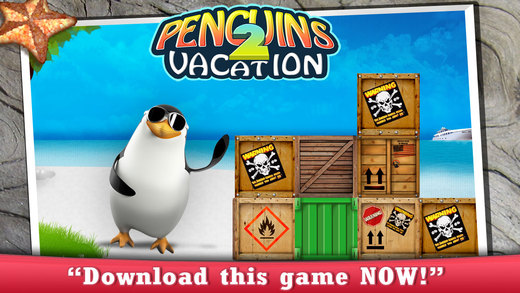 【免費遊戲App】Penguins Vacation 2-APP點子