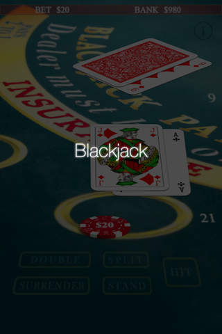Blackjack 21 - Free screenshot 4