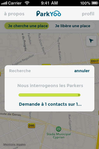 ParkYoo : Le 1er Parking Communautaire qui vous rémunère ! screenshot 2