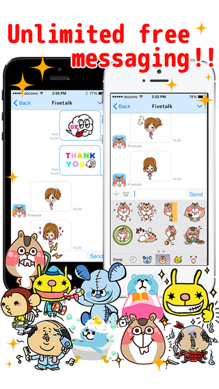 【免費社交App】Fivetalk -Free drawing Messenger,Texting-APP點子